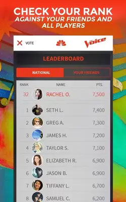 The Voice android App screenshot 1